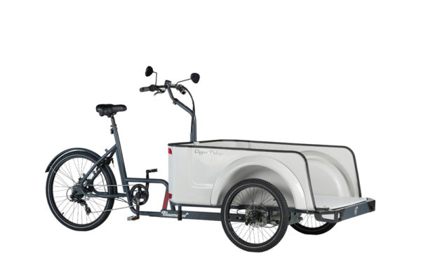 Vélo cargo triporteur mécanique, caisson ABS, Clipper Pickup