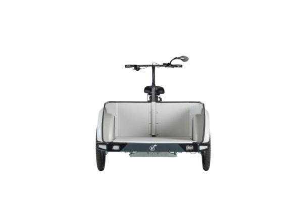 Vélo cargo triporteur à assistance électrique, caisson ABS, Clipper Pickup