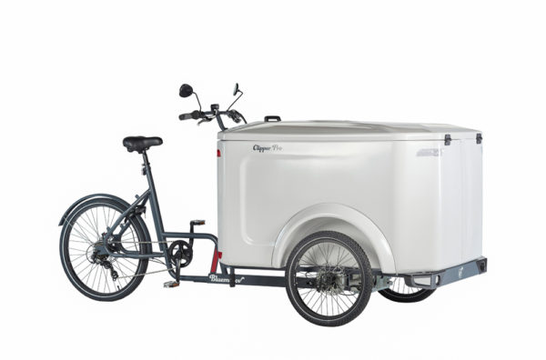 Vélo cargo triporteur mécanique, caisson ABS, Clipper Pro