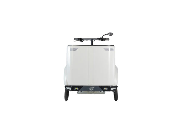 Vélo cargo triporteur à assistance électrique, caisson ABS, Ketch Open Shimano