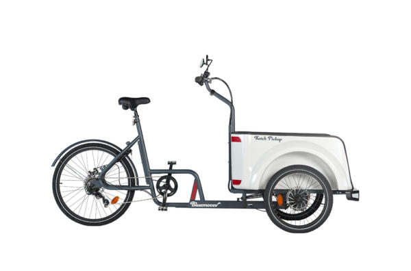 Vélo cargo triporteur mécanique, caisson ABS, Ketch Pickup