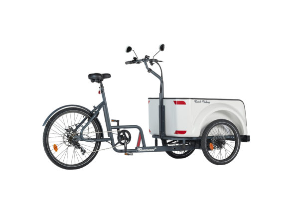 Vélo cargo triporteur mécanique, caisson ABS, Ketch Pickup