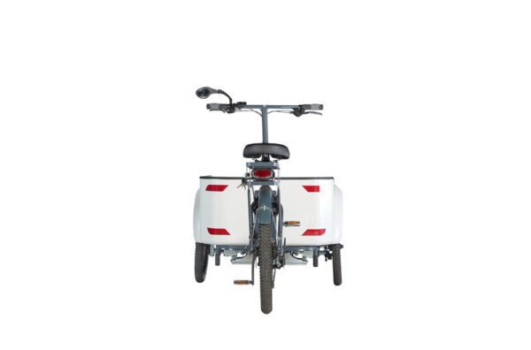 Vélo cargo triporteur à assistance électrique, caisson ABS, Ketch Pickup Shimano