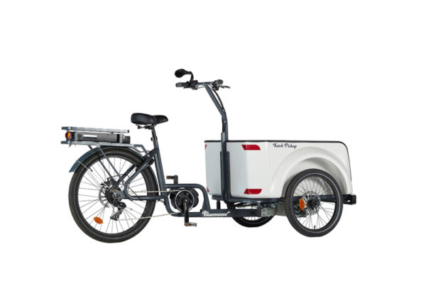 Vélo cargo triporteur à assistance électrique, caisson ABS, Ketch Pickup Shimano