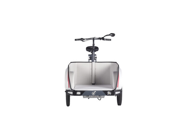 Vélo cargo triporteur à assistance électrique, caisson ABS, Ketch Pickup Enviolo