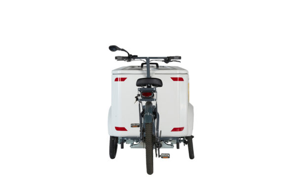 Vélo cargo triporteur à assistance électrique, caisson ABS, Ketch Pro Shimano