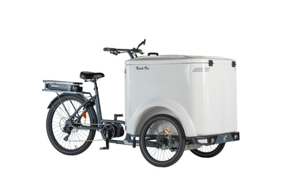 Vélo cargo triporteur à assistance électrique, caisson ABS, Ketch Pro Shimano