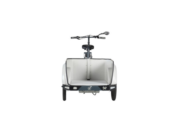 Vélo cargo triporteur à assistance électrique, caisson ABS, Ketch Pickup Enviolo