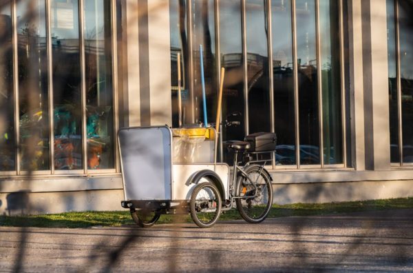 Vélo cargo triporteur à assistance électrique, Ketch Cleen Shimano