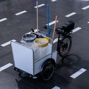 Vélo cargo triporteur à assistance électrique, Ketch Cleen