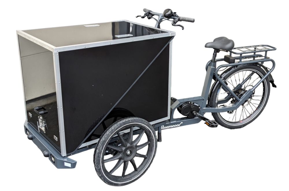 Vélo cargo triporteur à assistance électrique, Ketch Delivery