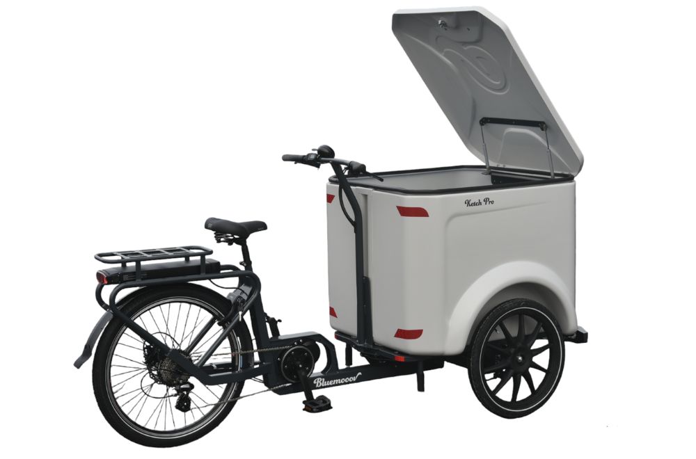 Vélo cargo triporteur à assistance électrique, Ketch Pro 135