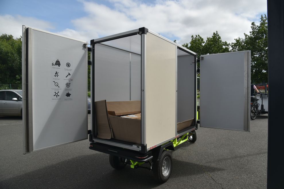 Vélo cargo hybride Drakkar